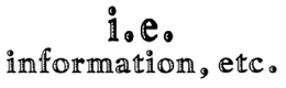 I.E. INFORMATION, ETC. trademark