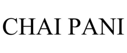CHAI PANI trademark