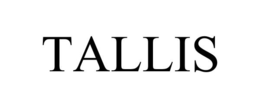 TALLIS trademark
