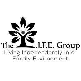 THE L.I.F.E. GROUP LIVING INDEPENDENTLY IN A FAMILY ENVIRONMENT trademark