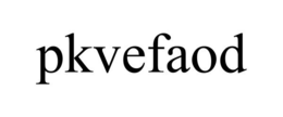 PKVEFAOD trademark