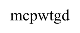 MCPWTGD trademark
