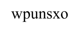 WPUNSXO trademark