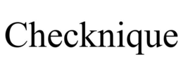 CHECKNIQUE trademark