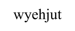 WYEHJUT trademark
