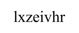 LXZEIVHR trademark