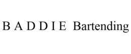 B A D D I E BARTENDING trademark