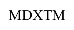 MDXTM trademark