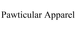 PAWTICULAR APPAREL trademark