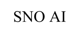 SNO AI trademark