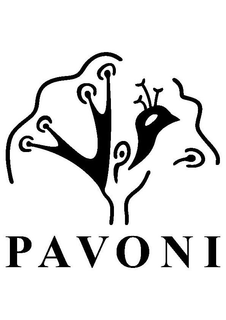 PAVONI trademark