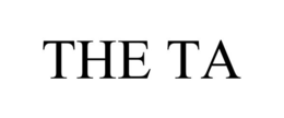 THE TA trademark