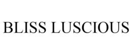 BLISS LUSCIOUS trademark