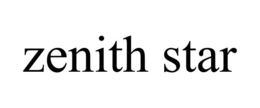 ZENITH STAR trademark