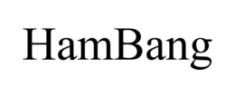 HAMBANG trademark