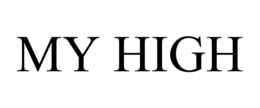 MY HIGH trademark