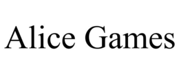 ALICE GAMES trademark