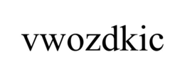VWOZDKIC trademark