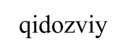 QIDOZVIY trademark