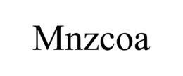 MNZCOA trademark