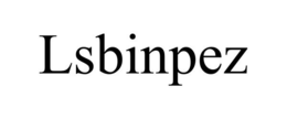 LSBINPEZ trademark