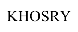 KHOSRY trademark