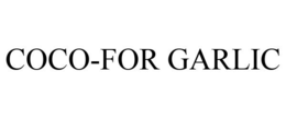 COCO-FOR GARLIC trademark