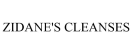 ZIDANE'S CLEANSES trademark