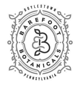 B BAREFOOT BOTANICALS DOYLESTOWN PENNSYLVANIA trademark