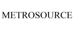 METROSOURCE trademark