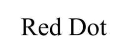 RED DOT trademark