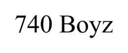 740 BOYZ trademark