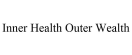INNER HEALTH OUTER WEALTH trademark