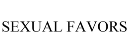 SEXUAL FAVORS trademark