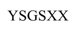 YSGSXX trademark