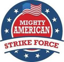 MIGHTY AMERICAN STRIKE FORCE trademark