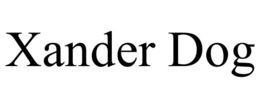 XANDER DOG trademark