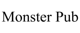 MONSTER PUB trademark