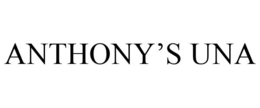 ANTHONY'S UNA trademark