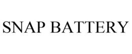 SNAP BATTERY trademark