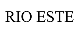 RIO ESTE trademark