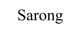 SARONG trademark