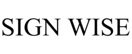 SIGN WISE trademark