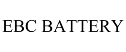 EBC BATTERY trademark