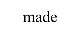 MADE trademark