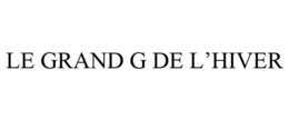 LE GRAND G DE L'HIVER trademark