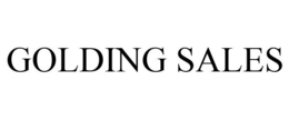 GOLDING SALES trademark