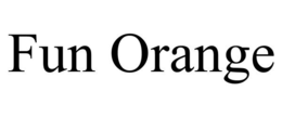 FUN ORANGE trademark