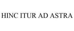 HINC ITUR AD ASTRA trademark