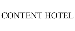 CONTENT HOTEL trademark